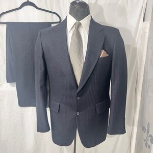 Blue Suit with Classic Professional Design